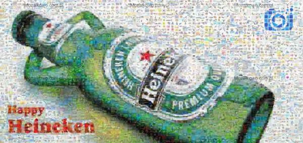 Wideo mozaika ze zdjęć dla firm Heineken PicArta