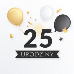 Prezent na 25 urodziny